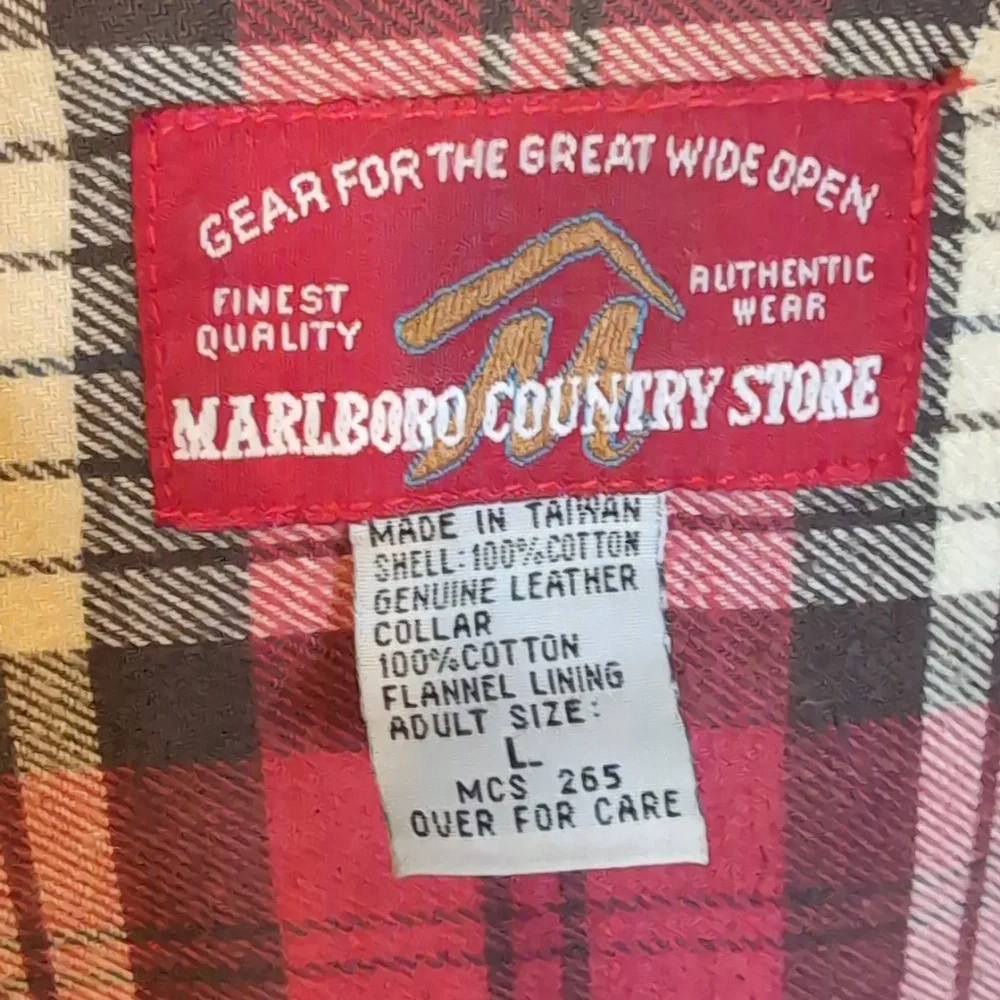 Vintage Marlboro Country Store jean jacket men's large - Picture 5 of 9